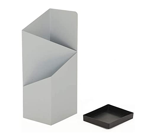 HDICUHNANU Platzsparend Regenschirmständer for Den Innenbereich Mit Tropfschale, Regenschirmhalter for Eingangsbereich, Dekorativer Organizer, Regenschirmeimer Langlebig SchirmstäNder(D-White) von HDICUHNANU
