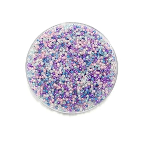 10 g/Los, 2 mm, gemischte bunte Charm-Abstandshalterperlen aus tschechischem Glas für DIY-Armbänder, Halsketten, Ohrringe, Schmuckherstellung, Zubehör, Lila 10 g/Los, 2 mm, gemischte bunte Charm-Abstandshalterperlen aus tschechischem Glas für DIY-Armbänder, Halsketten, Ohrringe, Schmuckherstellung, Zubehör, Lila von HDJSDB