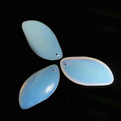 20 x 40 mm Blattform Natursteinperlen Spezielle Achat-Kristallquarzperlen DIY Schmuckherstellung Halsketten Armbänder-Opal-20 x 40 mm 1 Stück 20 x 40 mm Blattform Natursteinperlen Spezielle Achat-Kristallquarzperlen DIY Schmuckherstellung Halsketten Armbänder-Opal-20 x 40 mm 1 Stück von HDJSDB