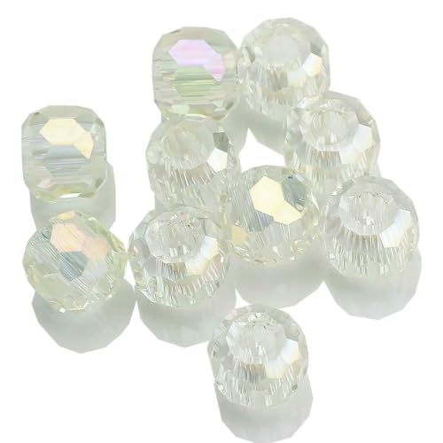 8/10/12/14,0 mm Tschechische Glas facettierte Kristall runde Kugelperlen großes Loch für DIY Herstellung von Schmuck Accessorise Handarbeit-CD26-14,0 mm-10 Stück 8/10/12/14,0 mm Tschechische Glas facettierte Kristall runde Kugelperlen großes Loch für DIY Herstellung von Schmuck Accessorise Handarbeit-CD26-14,0 mm-10 Stück von HDJSDB
