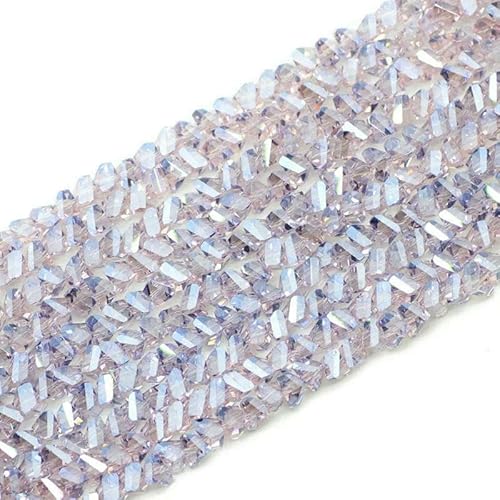 8 mm, 90 Stück, Tetraeder-Dreieck, AB, österreichische Kristallperlen, lose Glas-Abstandshalterperlen für Schmuckarmbänder, Herstellung von DIY-Zubehör, Beschichtung violett, 8 mm, 90 Stück 8 mm, 90 Stück, Tetraeder-Dreieck, AB, österreichische Kristallperlen, lose Glas-Abstandshalterperlen für Schmuckarmbänder, Herstellung von DIY-Zubehör, Beschichtung violett, 8 mm, 90 Stück von HDJSDB