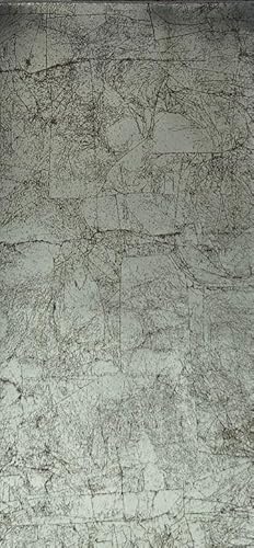 HDK-VERSAND 1 Stück Wachsplatten Muster Effektwachsplatte Antikmuster Marmormuster Grösse 200 x 100 x 0,5 mm (Antik Silber) von HDK-VERSAND