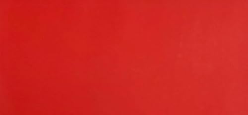 HDK-VERSAND 1 Stück Wachsplatten Uni Grösse 200 x 100 x 0,5 mm (30 Hellrot) von HDK-VERSAND