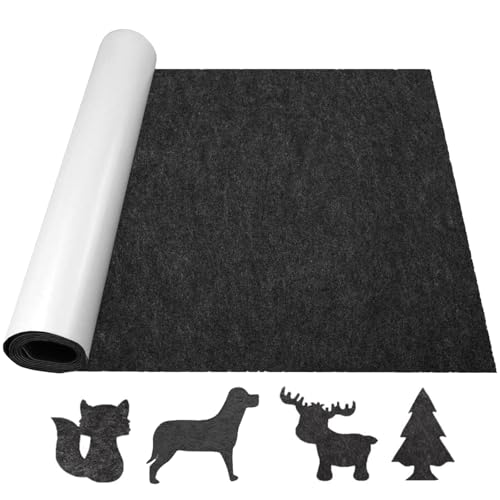 HDKAJL Filz Selbstklebend Meterware, 40 X 200CM Selbstklebender Klebriger Fill Filzstoff Filzrolle Selbstklebend Mehrzweckklebstoff Klebefilz für Möbel, DIY Box Liner, Cup Mat, Bilderrahmen, 2mm Dicke HDKAJL Filz Selbstklebend Meterware, 40 X 200CM Selbstklebender Klebriger Fill Filzstoff Filzrolle Selbstklebend Mehrzweckklebstoff Klebefilz für Möbel, DIY Box Liner, Cup Mat, Bilderrahmen, 2mm Dicke von HDKAJL