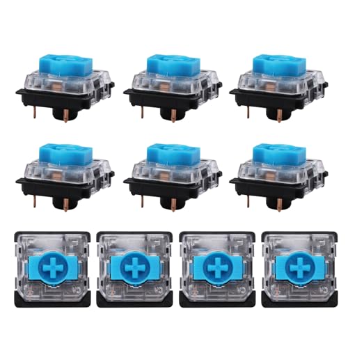 HDKEAN KS-27 3-polige ultradünne Tastatur für Air75 Air60, Rot, Blau, Braun, 10 Stück HDKEAN KS-27 3-polige ultradünne Tastatur für Air75 Air60, Rot, Blau, Braun, 10 Stück von HDKEAN