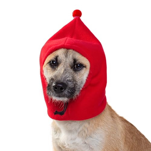 HDKUW Quiet Ears for Dogs, Noise Protection Plush Dog Ear Muffs, Winter Hat in Red M-Large HDKUW Quiet Ears for Dogs, Noise Protection Plush Dog Ear Muffs, Winter Hat in Red M-Large von HDKUW