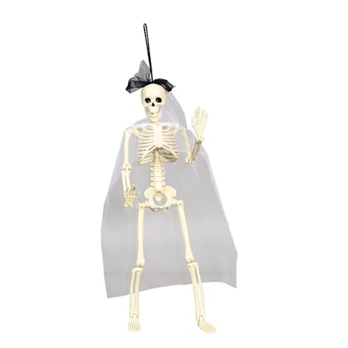 1. Poable Skeleton Decor Mit Einstellbaren Fugen Für Halloween Innenräume Freien Freien Zeigt EIN Realistisches Plastik Skelett Für Partys An 1. Poable Skeleton Decor Mit Einstellbaren Fugen Für Halloween Innenräume Freien Freien Zeigt EIN Realistisches Plastik Skelett Für Partys An von HDOYTXXM
