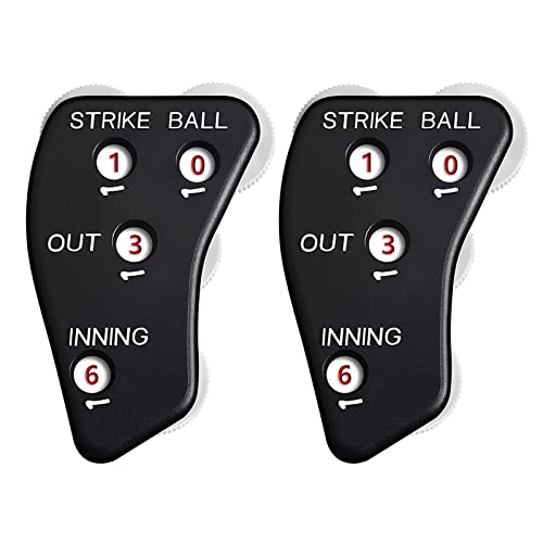2pcs 4 Rad Baseball Schiedsrichter Anzeige Baseball Zähler Clicker Aufrufantriebsanzeige Genau Aufnahme Von Streiks 2pcs 4 Rad Baseball Schiedsrichter Anzeige Baseball Zähler Clicker Aufrufantriebsanzeige Genau Aufnahme Von Streiks von HDOYTXXM