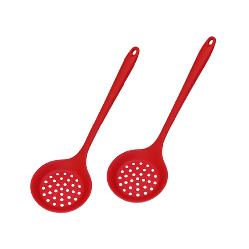 2pieces Silikonsieb Kelle Silikon Skimmerlöffel Mit Öl Skimmerlöffel Geeignet Für Den Gebrauch Von Küche Geeignet 2pieces Silikonsieb Kelle Silikon Skimmerlöffel Mit Öl Skimmerlöffel Geeignet Für Den Gebrauch Von Küche Geeignet von HDOYTXXM