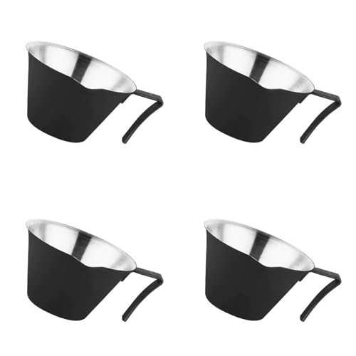 4pcs Edelstahl Kaffee Messung Tasse Kaffeextraktion Tasse Mit Abgestuften Verdickten Exquisite Unzen Kaffeetasse von HDOYTXXM