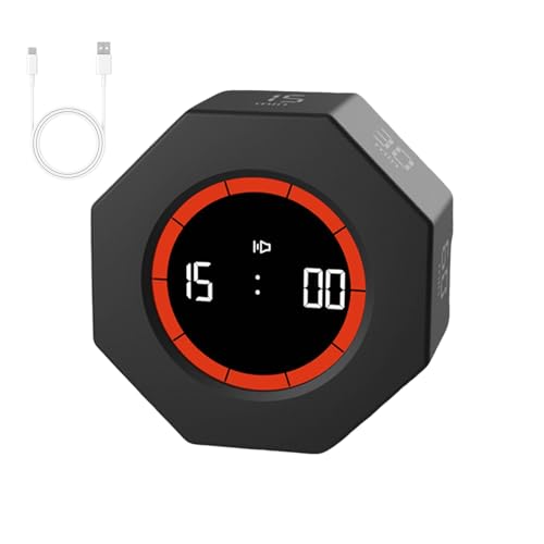 Automatische Rotierende Ruhige Timeraufladbares Visuelles Countdown Gerät ABS Textur Geeignet Für Küchenarbeit Fokussierung Automatische Rotierende Ruhige Timeraufladbares Visuelles Countdown Gerät ABS Textur Geeignet Für Küchenarbeit Fokussierung von HDOYTXXM
