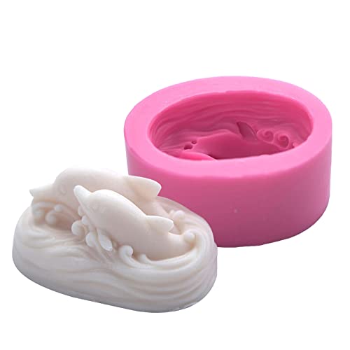 Delfine Form Silikonseife Form Schokoladenform Mousse Kuchenform Handgefertigt Seifen Handherstellung Schimmel Zum Küchenbacken von HDOYTXXM