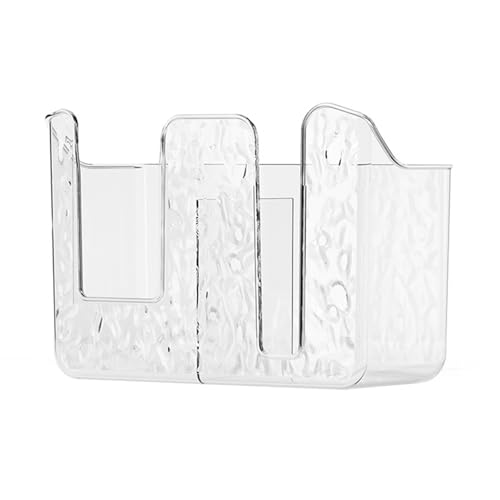 Doppelkammer Klebstoffmontage Plastikgewebespender Wasserdichtes Badezimmerlager Für Nasse Tücher Und Kleine Wesentliche Doppelkammer Klebstoffmontage Plastikgewebespender Wasserdichtes Badezimmerlager Für Nasse Tücher Und Kleine Wesentliche von HDOYTXXM