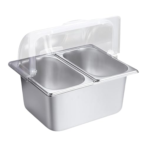 Edelstahl Gewürz Display Rack Serve Pfanne Mit Trennflächen Food Präsentationstablett Für Küchen Und Catering Gebrauch Edelstahl Gewürz Display Rack Serve Pfanne Mit Trennflächen Food Präsentationstablett Für Küchen Und Catering Gebrauch von HDOYTXXM