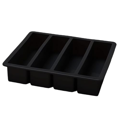 Flexible 4 Streifen Eiswürfel Formen Für Getränke Hitzebeständiges Silikonschalen Schokoladen Backfreundliche Eiswürfel Tablett Flexible 4 Streifen Eiswürfel Formen Für Getränke Hitzebeständiges Silikonschalen Schokoladen Backfreundliche Eiswürfel Tablett von HDOYTXXM