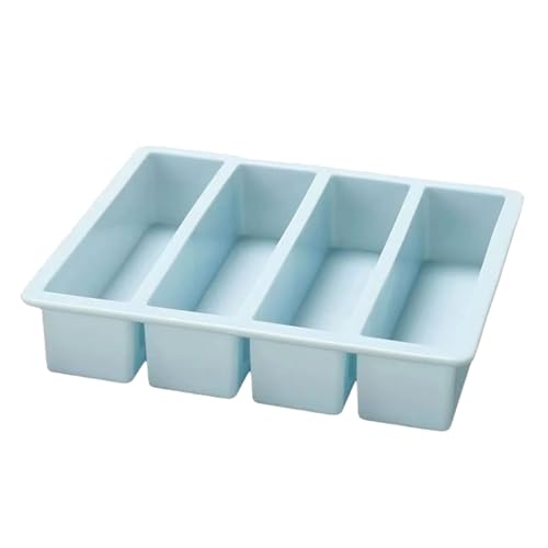 Flexible 4 Streifen Eiswürfel Formen Für Getränke Hitzebeständiges Silikonschalen Schokoladen Backfreundliche Eiswürfel Tablett von HDOYTXXM