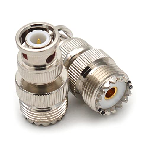 HDOYTXXM 1pc Hochqualität PL-259 UHF Weibliche Stecker Zum BNC Männlichen Socket RF Koaxialadapteranschluss HDOYTXXM 1pc Hochqualität PL-259 UHF Weibliche Stecker Zum BNC Männlichen Socket RF Koaxialadapteranschluss von HDOYTXXM