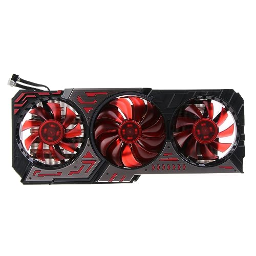 HDOYTXXM 1pc Original VGA Lüfter Für 2060 2070 2080 Super Gamer OC Kühlergrafikkartenkartenlüfter Mit Shell 4Pin 12V HDOYTXXM 1pc Original VGA Lüfter Für 2060 2070 2080 Super Gamer OC Kühlergrafikkartenkartenlüfter Mit Shell 4Pin 12V von HDOYTXXM