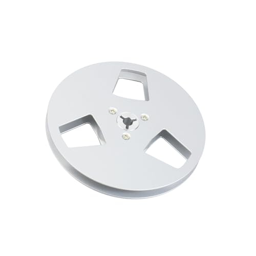 HDOYTXXM 5 Zoll 3-Loch Leere Tonbandspule NARGA Lautsprecher Enhancement Aluminium Zubehör Für Sound Enthusiasten von HDOYTXXM