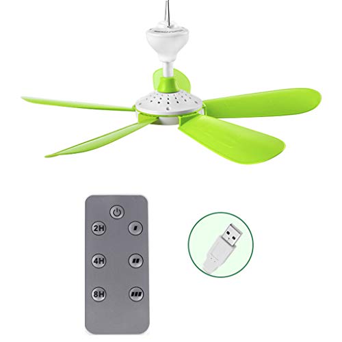 HDOYTXXM DC5V 5W 3 Geschwindigkeit Verstellbarer Camping Hängern Lüfter USB Zelt Deckenlüfter Für Home Office Office Wanderung USB Fan Desktop Leistungsfähig von HDOYTXXM