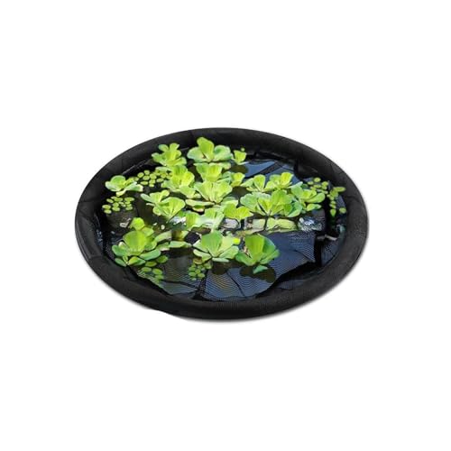 HDOYTXXM Einstellbare Schwimmende Teichschutzschutzbarriere Meshing Island Anlagen Garten Dekoration Garten Wasserversorgungen Schwimmender Insel Pflanzenschutzschutz von HDOYTXXM