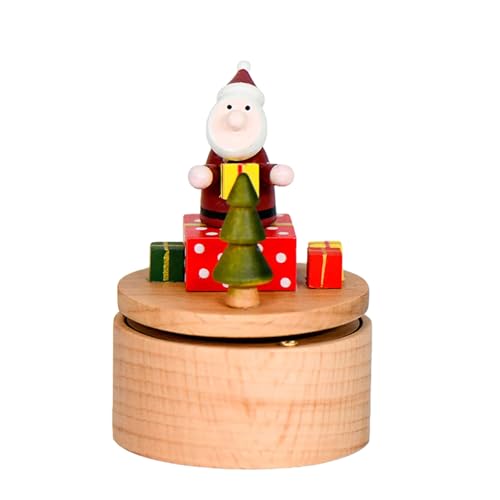 HDOYTXXM Handgefertigte Hölzerne Rotierende Musikboxen Urlaub Dekorationen Weihnachtsklauseln Windmühlen Weihnachtsbaum Geburtstagsgeschenk Musikalisches Geschenk Für Paare Und Kinder HDOYTXXM Handgefertigte Hölzerne Rotierende Musikboxen Urlaub Dekorationen Weihnachtsklauseln Windmühlen Weihnachtsbaum Geburtstagsgeschenk Musikalisches Geschenk Für Paare Und Kinder von HDOYTXXM