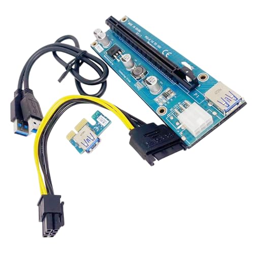 HDOYTXXM Laptop Grafikkarten Erweiterungskarte PCIe 1x Bis 16x Erweiterungskartenadapter Verlängerungskabel Mit USB3.0 Kabel von HDOYTXXM