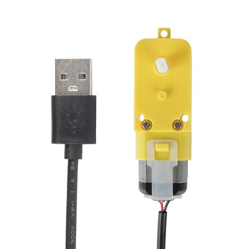 HDOYTXXM Plastikmetallgetriebe Motor Für 3D Drucker Upgrades Und Kleine Mechanische Anwendungen DC5V 59 UPM Verhältnis von HDOYTXXM