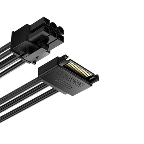 HDOYTXXM Sata15Pin Bis 6Pin Stromkabel Für Grafikkarten Stromadapterkabel Stabile Stromversorgung Flammesistentes PVC Beschichtung HDOYTXXM Sata15Pin Bis 6Pin Stromkabel Für Grafikkarten Stromadapterkabel Stabile Stromversorgung Flammesistentes PVC Beschichtung von HDOYTXXM