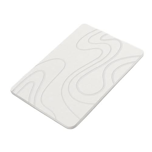 HDOYTXXM Schnelle Trocknungsmatte Matte Kieselgur Erdboden Teppich Absorbierende Bodenmatte Für Badezimmer Und Küchenteppich von HDOYTXXM