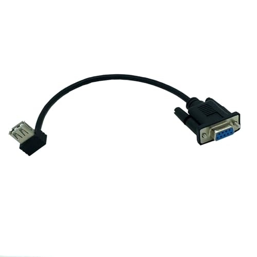 HDOYTXXM Tragbarer RS232 Femal Femal DER USB Kabeladapter Für Die Nahtlose Integration Laptop Verbindung von HDOYTXXM