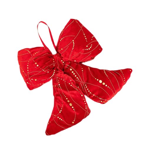 HDOYTXXM Übergroße Rote Folien Weihnachts Bowknot Baum Recycelbare Flockenmaterialien Accessoire Für Festival Setups Kamine Mantel Dekoration Bowknot HDOYTXXM Übergroße Rote Folien Weihnachts Bowknot Baum Recycelbare Flockenmaterialien Accessoire Für Festival Setups Kamine Mantel Dekoration Bowknot von HDOYTXXM