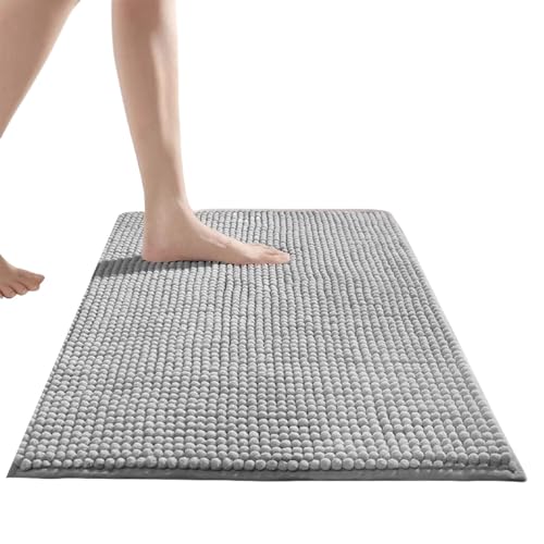 HDOYTXXM Weiche Chenilles Badezimmerteppichboden Teppich Mit Hoher Absorption Und Bequemes Design Für Die Sicherheit Zu Hause von HDOYTXXM
