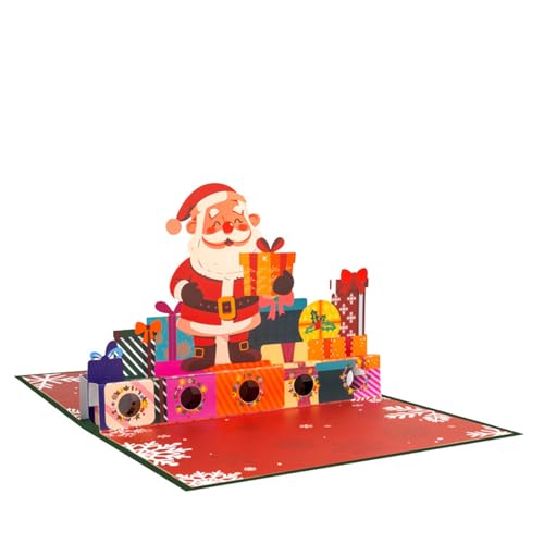 HDOYTXXM Weihnachten Popup Grußkarten Urlaub Vergnügen Popup Weihnachten Stilvolle Grüße Karte Für Liebhaber Urlaub Mit Umschlägen von HDOYTXXM