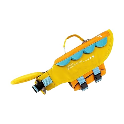 HDOYTXXM Hundeleben Jacken Hoher Auftriebsdoundie Lebensweste Für Schwimmbootssicherheit Welpe Schwimmend Schwimmweste Mit Haustierlebensrichter von HDOYTXXM