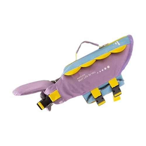 HDOYTXXM Hundeleben Jacken Hoher Auftriebsdoundie Lebensweste Für Schwimmbootssicherheit Welpe Schwimmend Schwimmweste Mit Haustierlebensrichter von HDOYTXXM