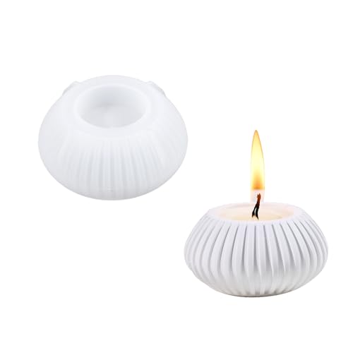 Multifauntale Raubüberwachung Halterform Basteln Formen Candlestick Silicon Kerzenhalterung Für Kerzenhalter Easy Release Harzform von HDOYTXXM