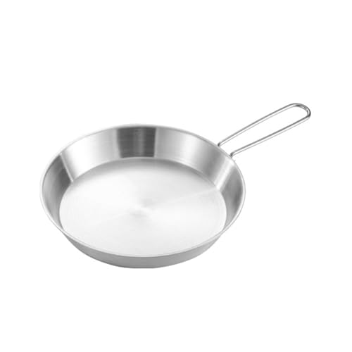 Multifunktionale Edelstahl Pfannen Mit Faltbarem Handle Mit Nicht Schicht Frypan Küchenkochgeschirr Für Reisen Und Camping von HDOYTXXM