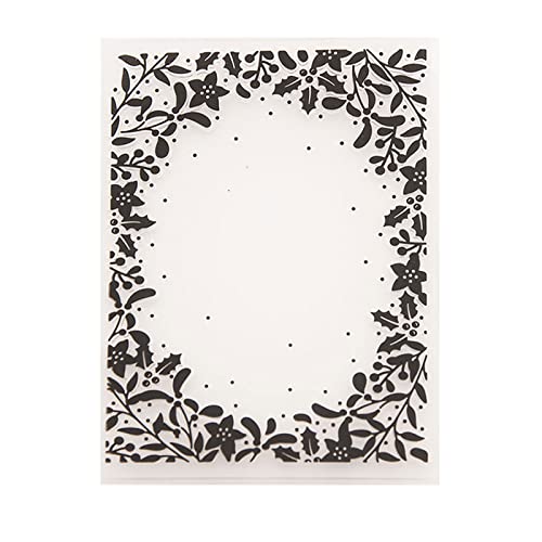 Präge Ordner Handgefertigtes Kunsthandwerk Dekorieren Schimmelplastikstempel Schablonen Scrapbook Paper Card Foto Album Making Tool von HDOYTXXM