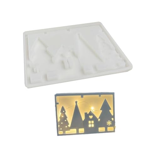 Praktische Robuste Silikonform Für Handgefertigte Weihnachtsbaumlichtrahmen Für Die Dekoration Und Geschenke Weihnachtsdekoration von HDOYTXXM