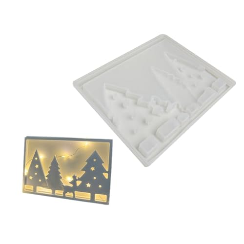 Praktische Robuste Silikonform Für Handgefertigte Weihnachtsbaumlichtrahmen Für Die Dekoration Und Geschenke Weihnachtsdekoration von HDOYTXXM
