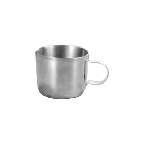 Professioneller Milch Frother Pitcher Praktische Edelstahl Milch Dampfmilchmilch Schaum Tasse Für Kaffeeliebhaber von HDOYTXXM