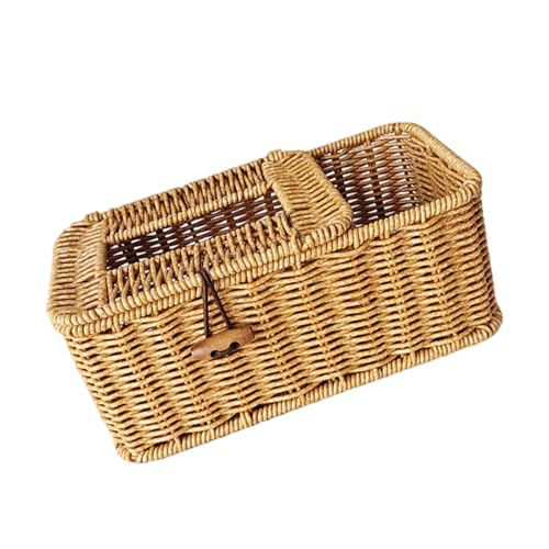 Quadratische Handgewebte Tissue Box Abdeckungen Mit Nebenorganisatoren Für Wohnzimmer Eitelkeiten Büro Karamellen Handgewebter Quadratische Handgewebte Tissue Box Abdeckungen Mit Nebenorganisatoren Für Wohnzimmer Eitelkeiten Büro Karamellen Handgewebter von HDOYTXXM