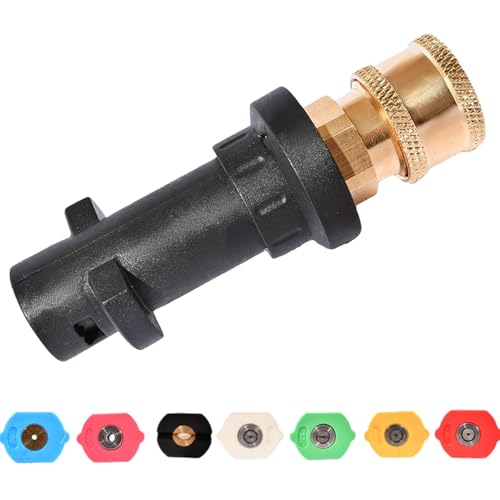 Schnellverbindungsanpassungs Hochdruck Waschmaschine Adapter Für K2 K3 K4 K5 K6 K7 Ersatzanschluss Waschmaschine Anhang Waschschaumsprühadapter von HDOYTXXM