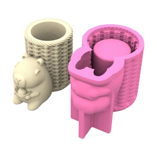 Silikonform Betonform Formen Harz Blütentöpfe Formen Capybaras Form Perfekt Für Sukkulenten Vase Und Stifthalter Kreation von HDOYTXXM
