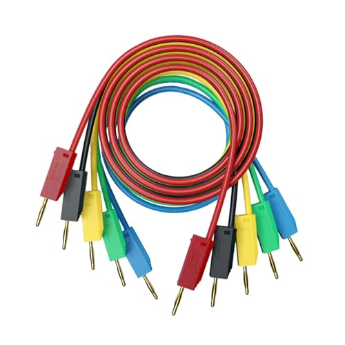 Starke 2 Mm Bananen Stecker Kabel Testkabeldraht Hochleitfähigkeit Goldplattenspitze Für Stabile Signale Getriebe Starke 2 Mm Bananen Stecker Kabel Testkabeldraht Hochleitfähigkeit Goldplattenspitze Für Stabile Signale Getriebe von HDOYTXXM