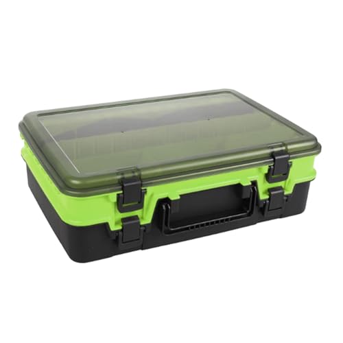 Tackle Box Doppelschicht Angelköder Köder Haken Lagerbehälter Hülle Mehrere Fischfischerei Tackle Storage Box Tackle Box Doppelschicht Angelköder Köder Haken Lagerbehälter Hülle Mehrere Fischfischerei Tackle Storage Box von HDOYTXXM