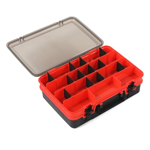 Tackle Box Doppelschicht Angelköder Köder Haken Lagerbehälter Hülle Mehrere Fischfischerei Tackle Storage Box Tackle Box Doppelschicht Angelköder Köder Haken Lagerbehälter Hülle Mehrere Fischfischerei Tackle Storage Box von HDOYTXXM
