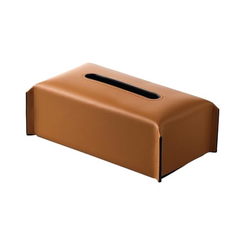Wasserdichtes Gewebekoffer PU Leder Gewebespender Praktischer Papiertuchhalter Haushaltsservietten Box Wasserdichtes Gewebekoffer PU Leder Gewebespender Praktischer Papiertuchhalter Haushaltsservietten Box von HDOYTXXM