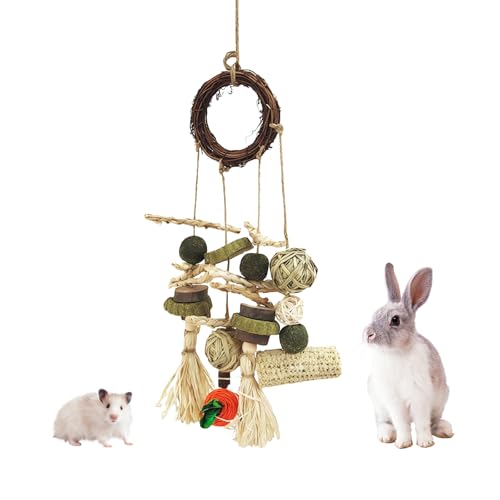 Wechselwirkung Holz Haustier Kauspielzeug Für Kaninchen Zähne Wartung Hamster Schleif Benötigt Papageienkäfiganreicherungsaktivität Papageienschleife von HDOYTXXM